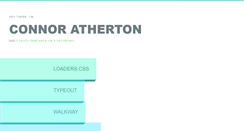 Desktop Screenshot of connoratherton.com